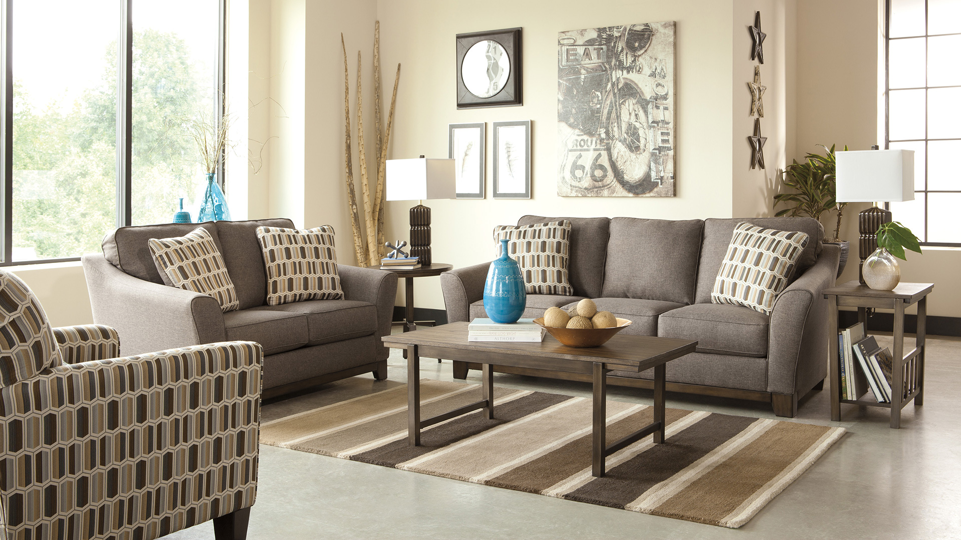 sherman's living room furniture